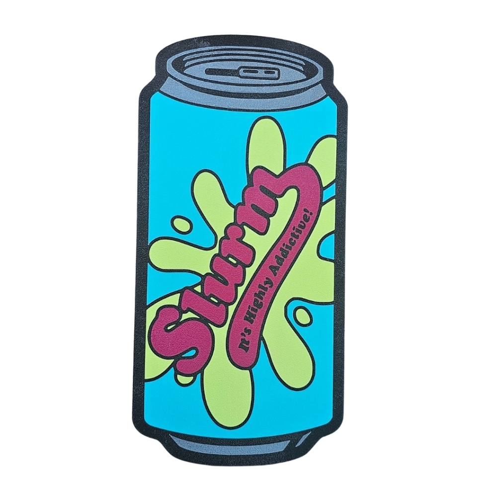 Colorful Slurm Can Graphic Wall Art